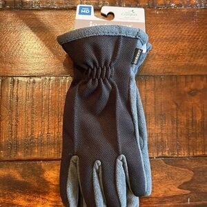 Isotoner Men's Charcoal and Slate Gloves